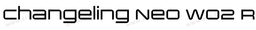 Changeling Neo W02 R字体转换